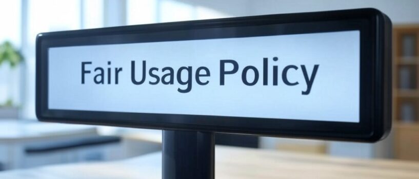 Fair Usage Policy